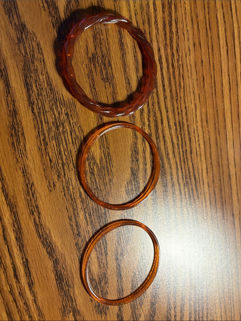 Amber Tortoiseshell Decorative Bangle Set - Home Accents